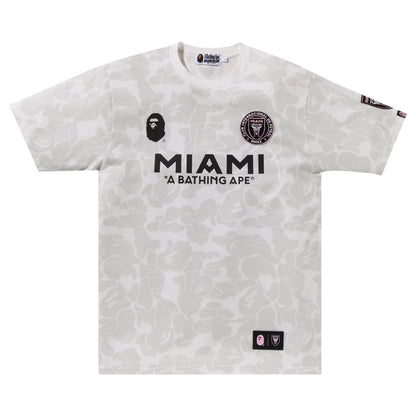 Bape x Inter Miami CF camo Tee
